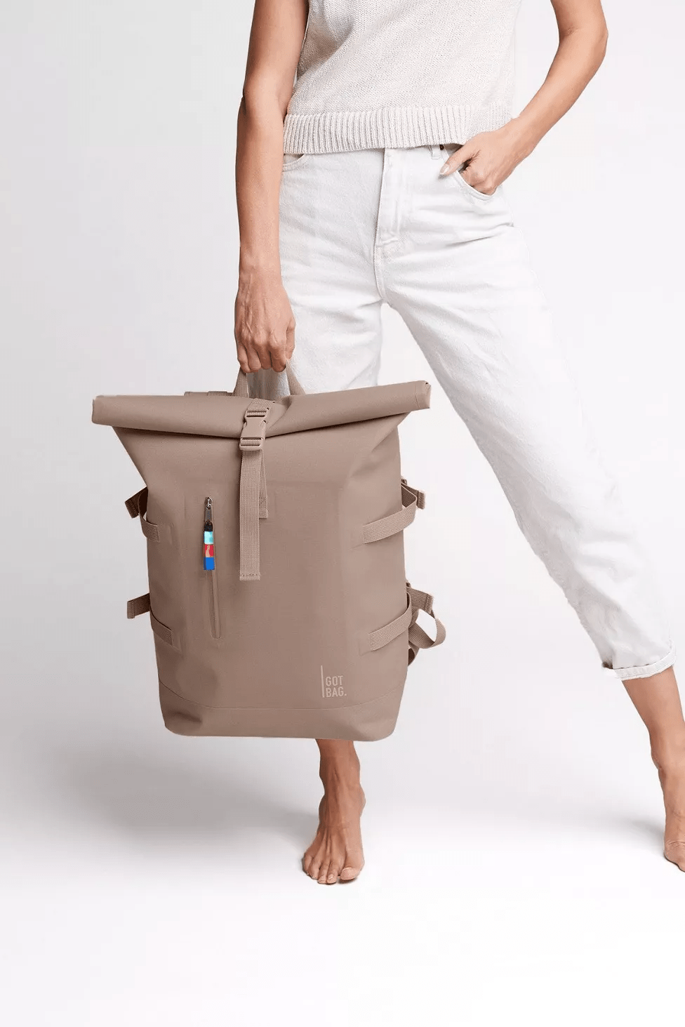 GOT BAG + Recycled Ocean Plastic Rolltop Backpack