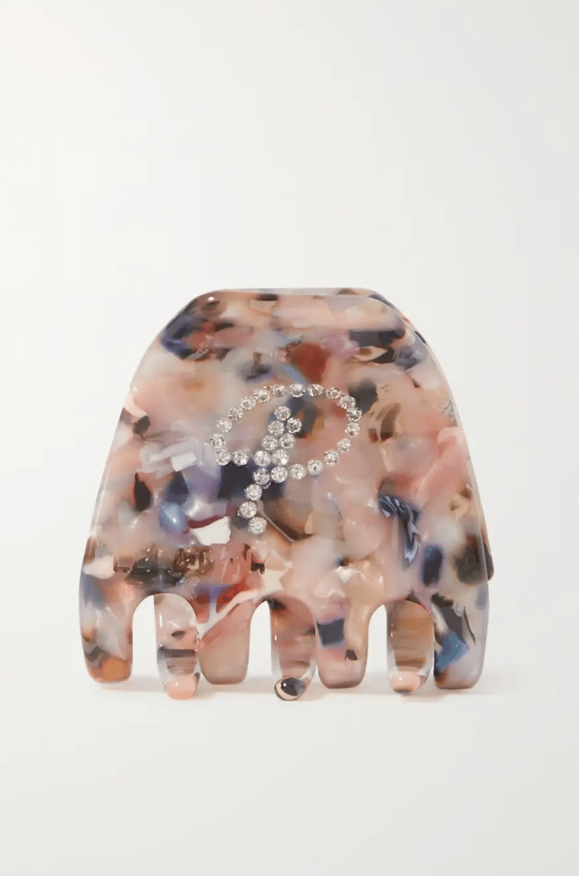 Lelet NY + Jules Claw crystalembellished resin hair clip