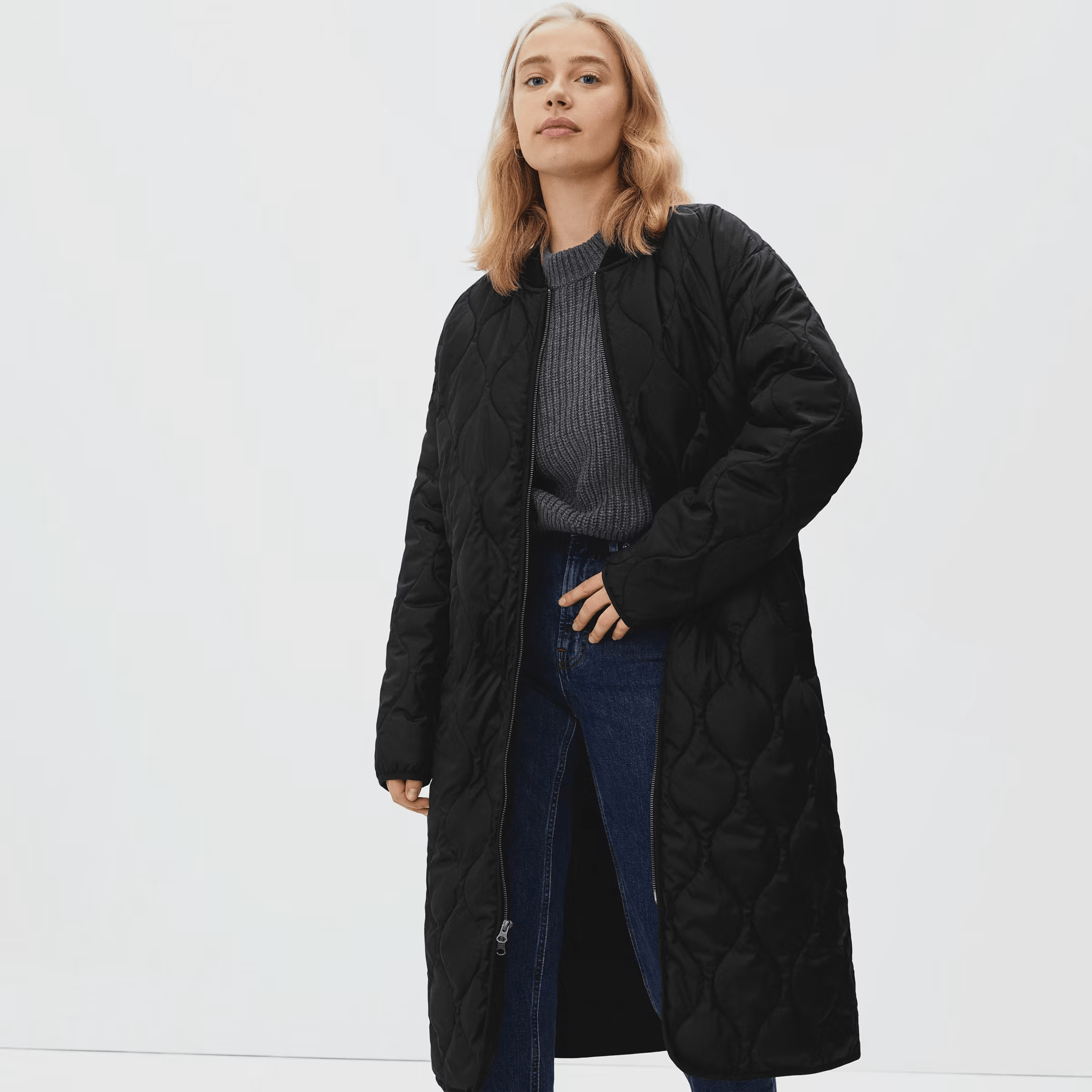 Everlane + The ReNew Long Liner