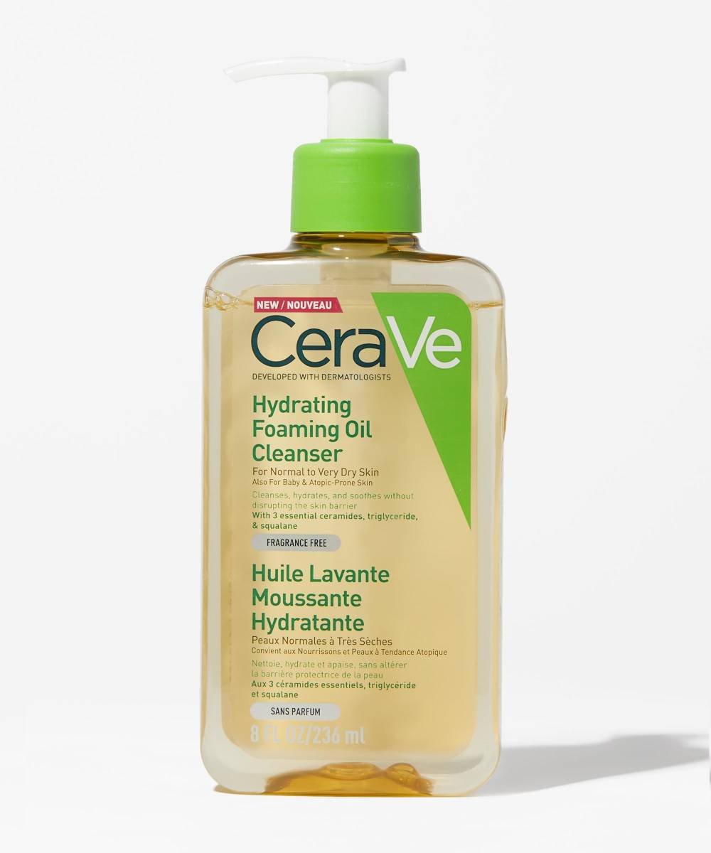 CeraVe + Hydrating Foaming Oil Cleanser