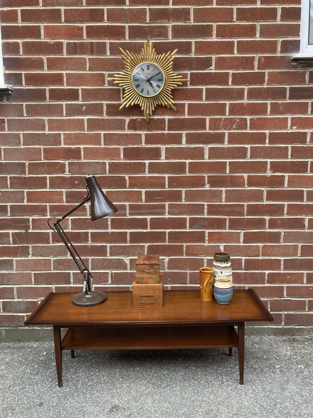 Vintage + Vintage Teak Coffee Table