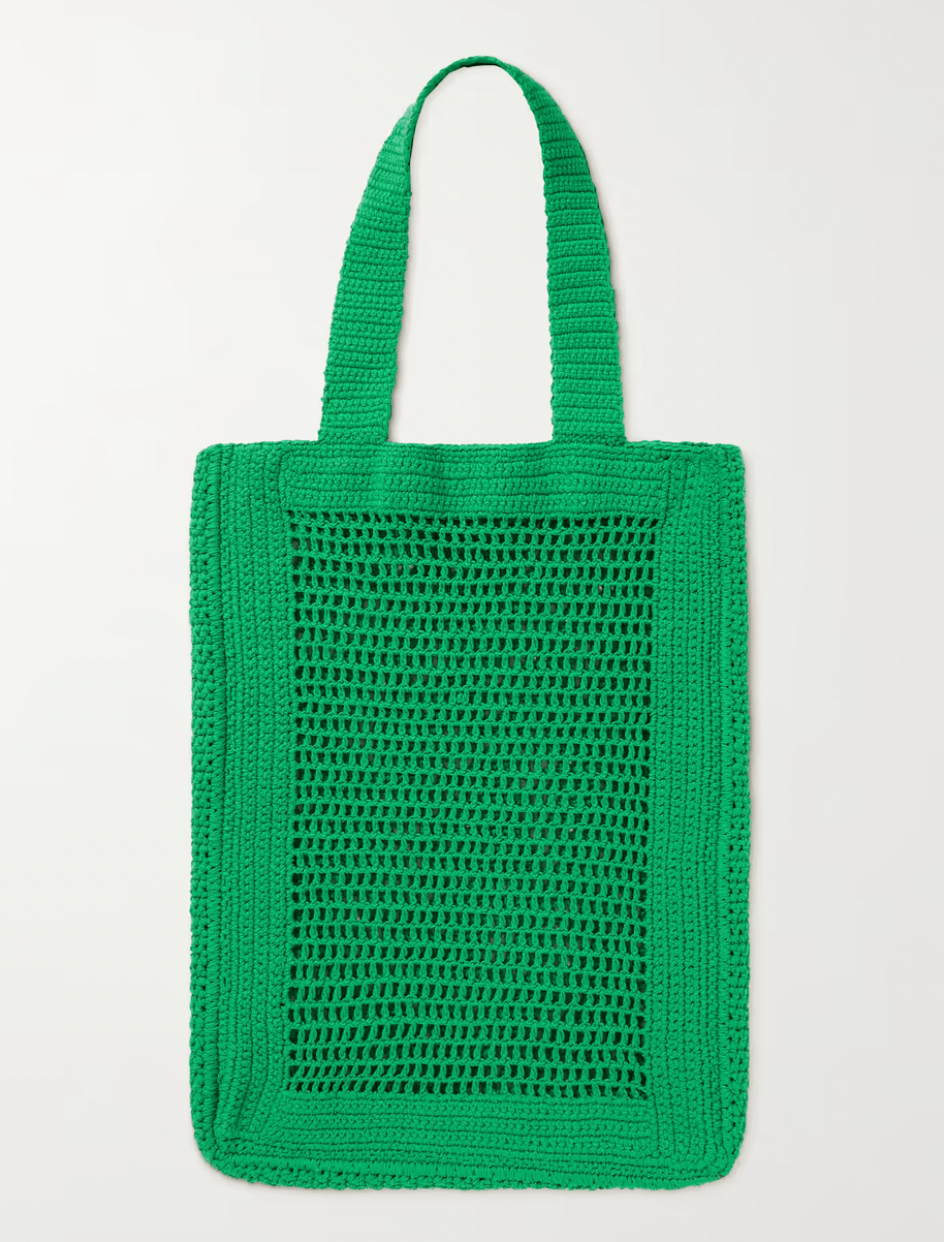 Faithfull the Brand + Crochet Tote Bag