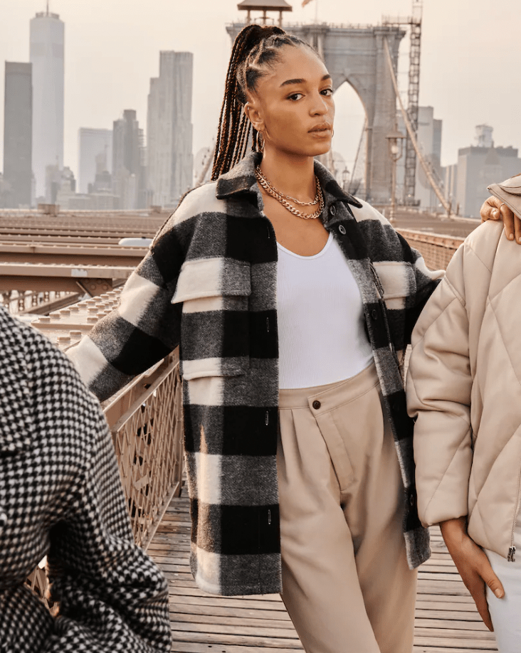 Abercrombie & Fitch + Oversized Cozy Shirt Jacket