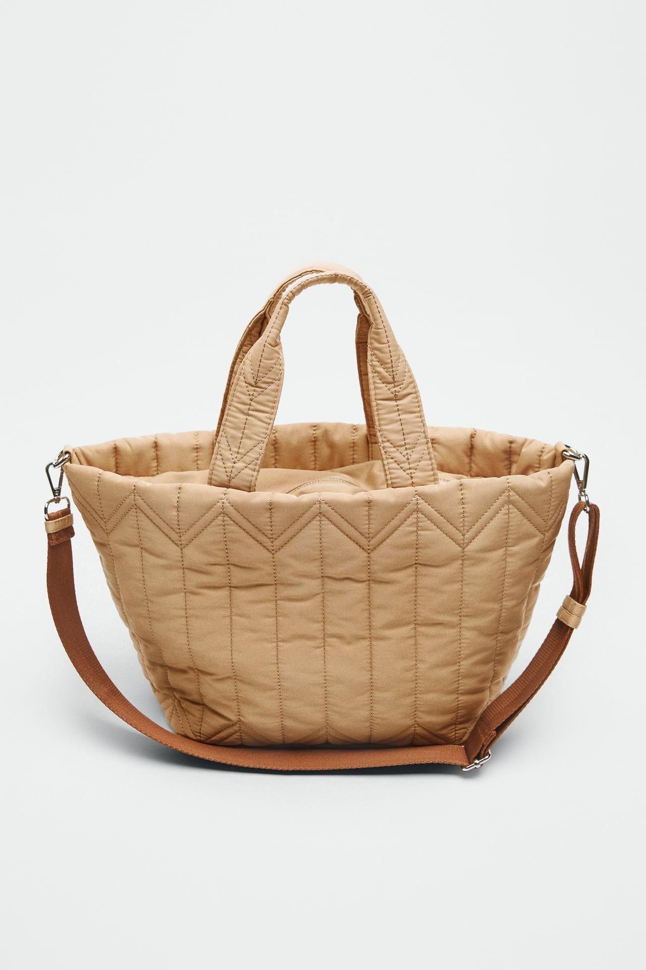 Zara + Nylon Tote Bag With Letters