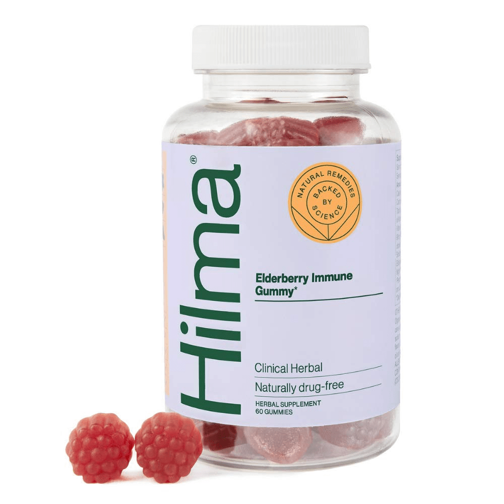 Hilma + Immune Support + Antioxidants Natural Berry Flavor (60 Gummies)