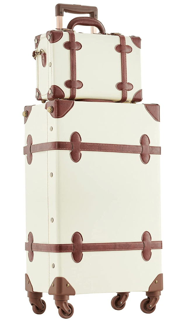 COZ + Vintage Luggage Suitcase Set