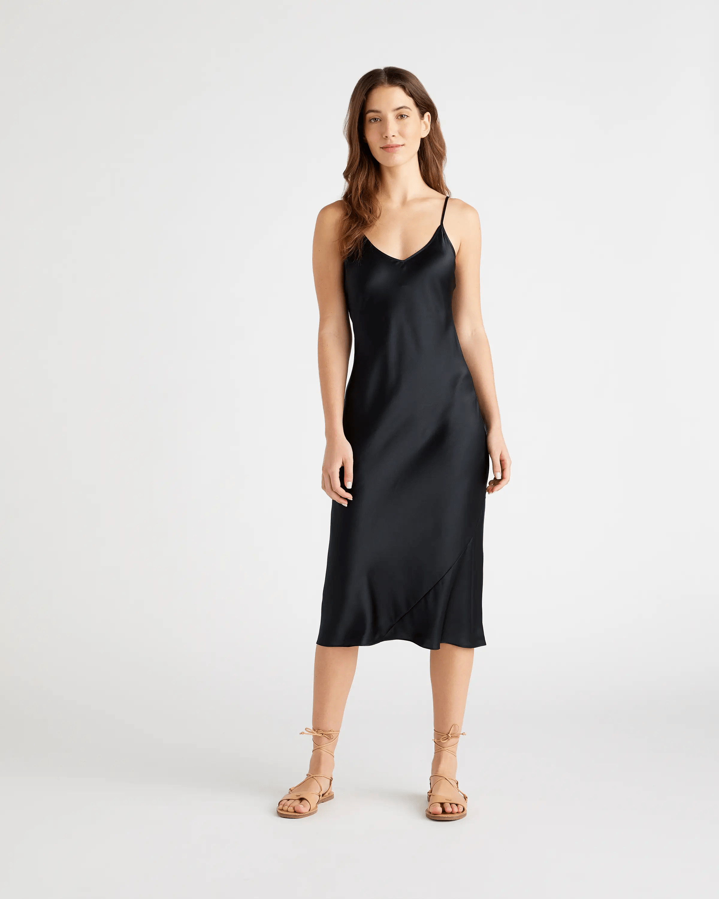 Quince + 100 Washable Silk Slip Dress