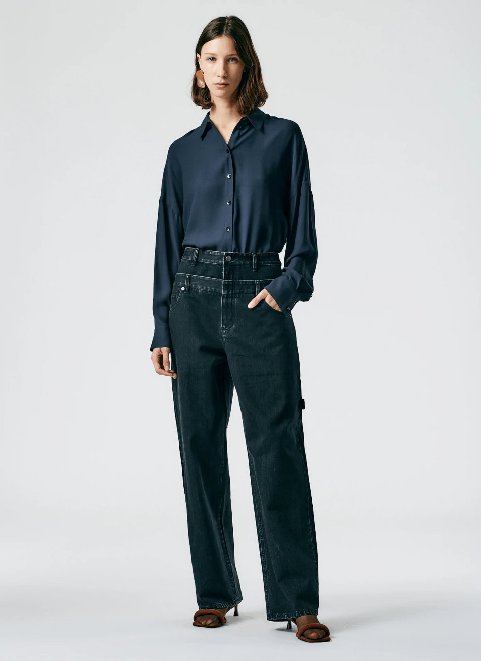 Double Waist High Rise Jeans A Perfect Fall 2022 Trend