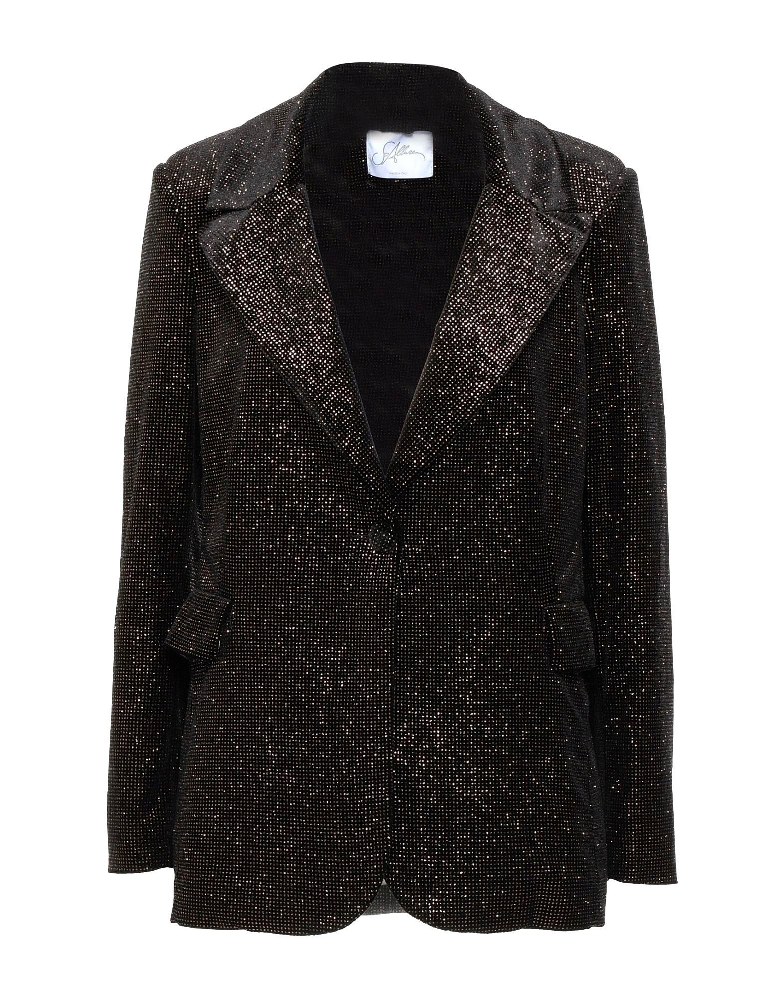 Soallure + Velvet Glitter Blazer