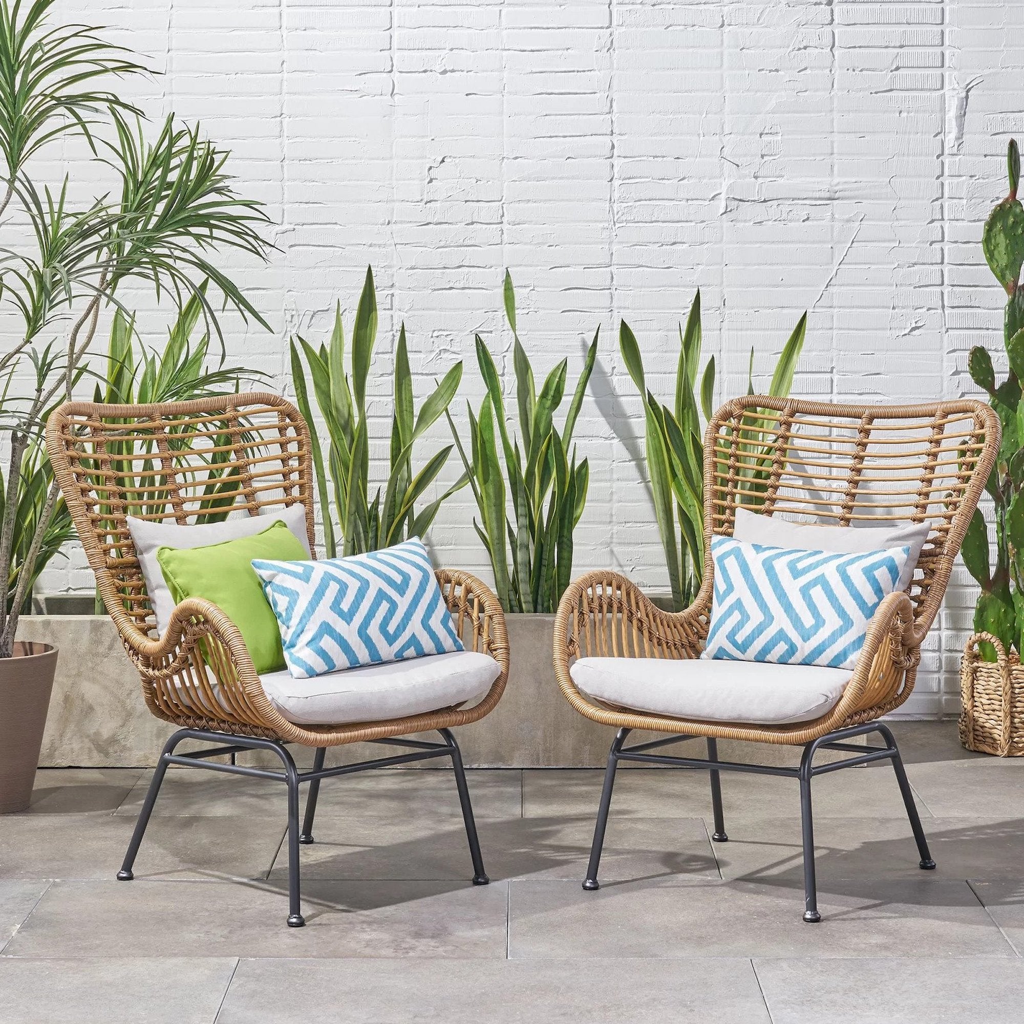 Blue Elephant + Tapscott Garden Chair Set