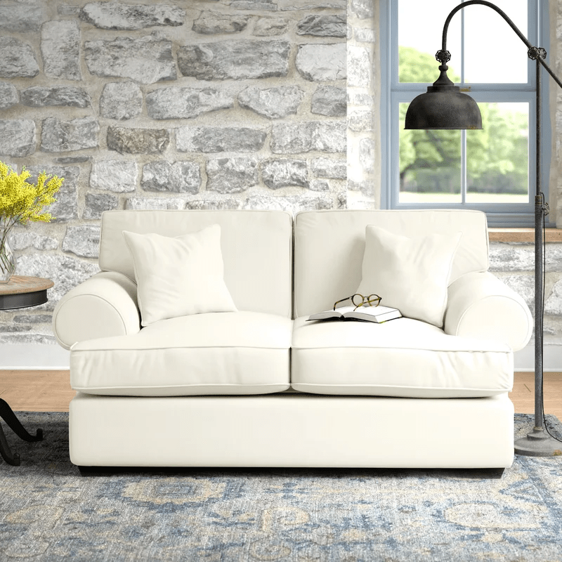 Birch Lane Leather Sofa Reviews Baci Living Room