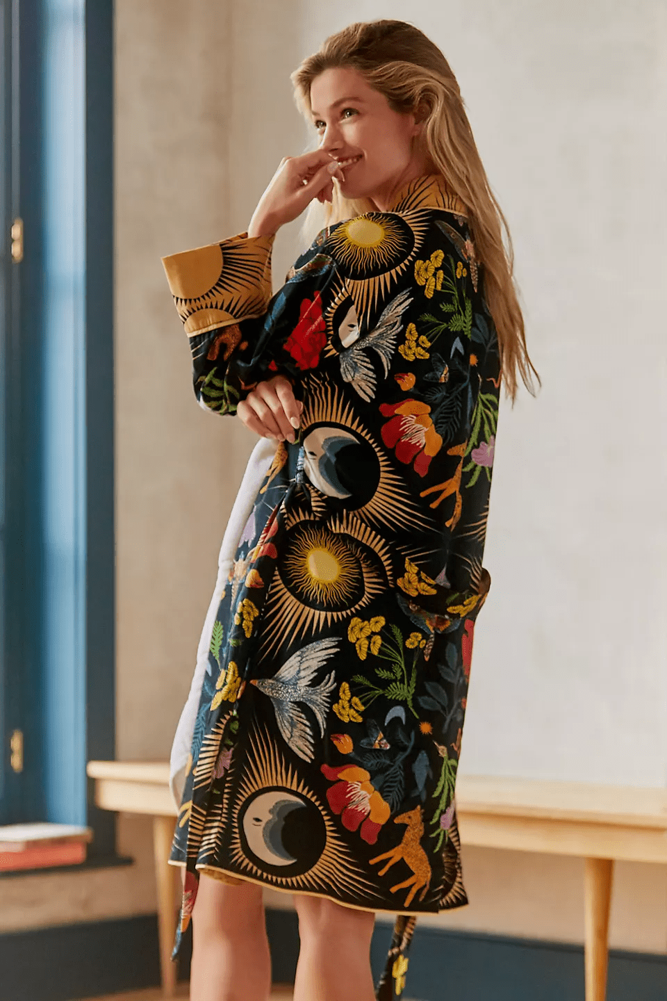 Rosa de Weerd x Anthropologie + Flannel Robe