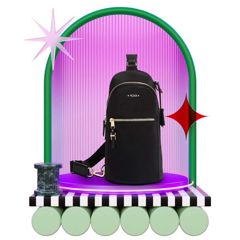 TUMI + Voyageur Anna Nylon Sling Bag