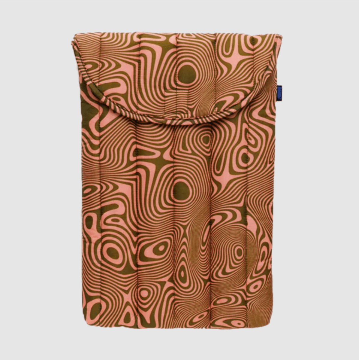 Baggu + Puffy Laptop Sleeve 16″ Trippy Swirl Salmon