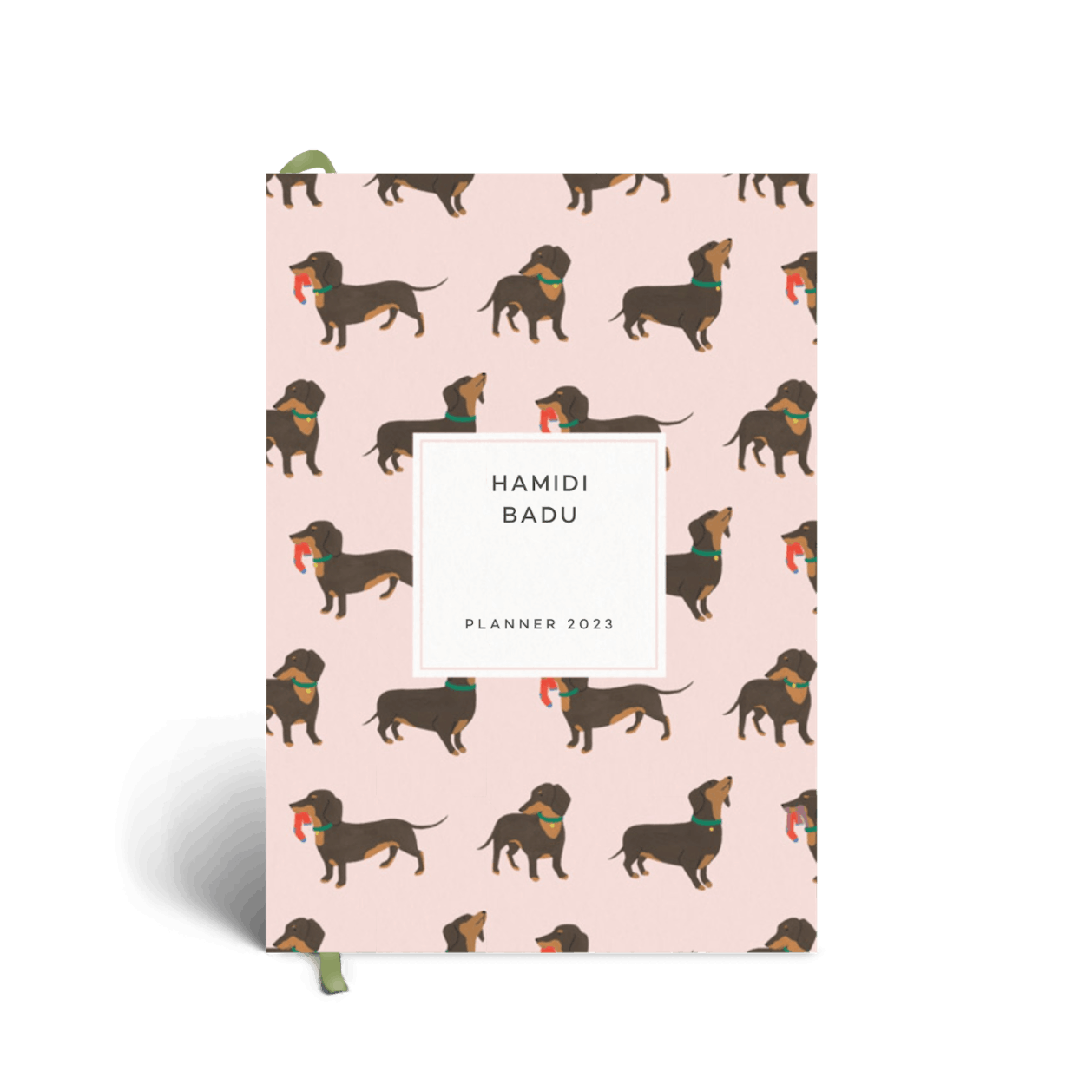 Papier + Dachshunds 2023 Planner