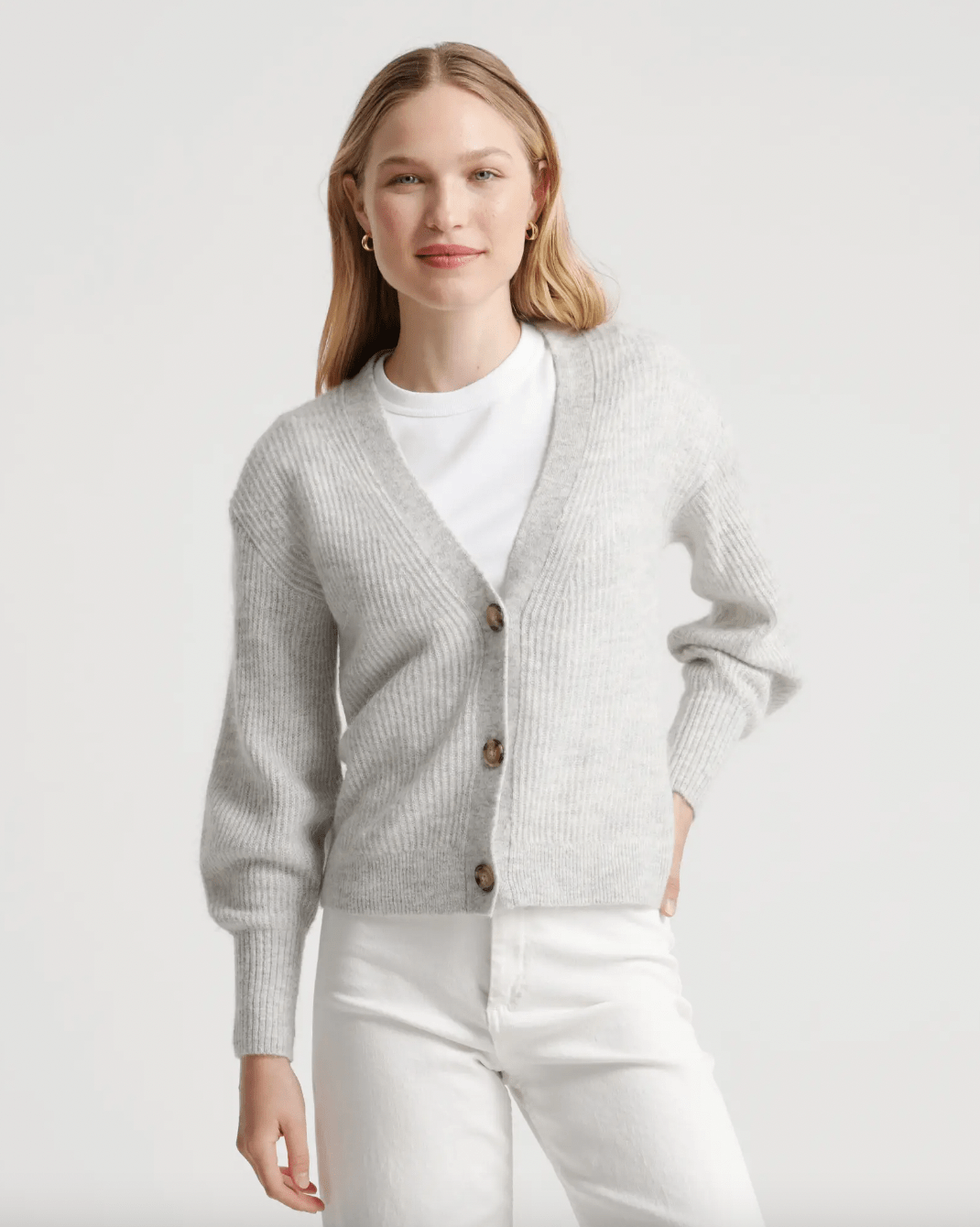 Quince + Quince Baby AlpacaWool Cropped Cardigan