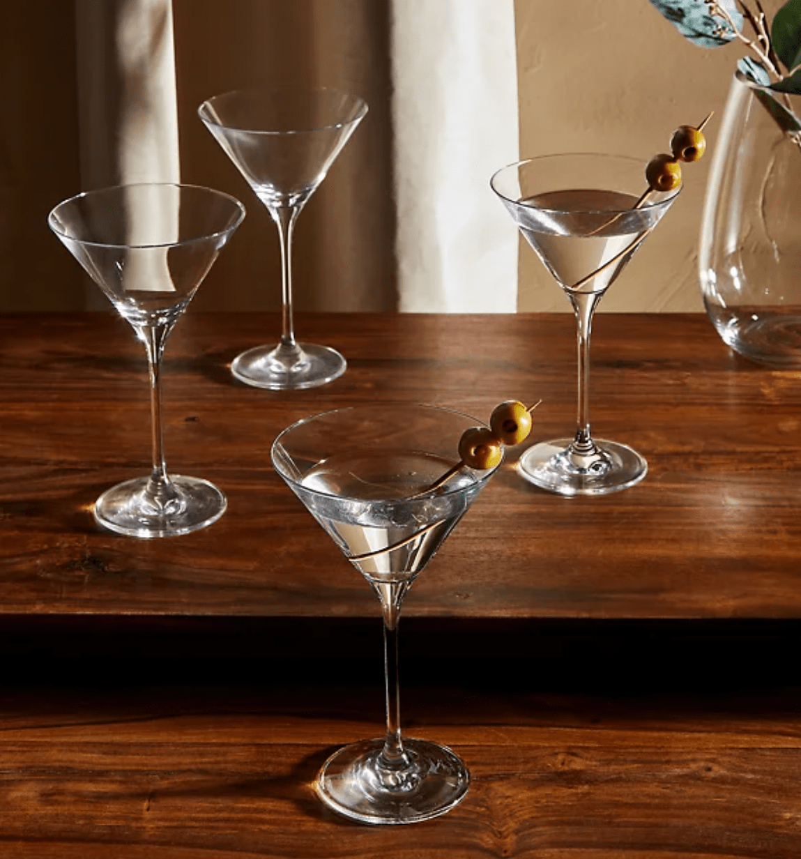 M&S Collection + Set of 4 Maxim Martini Glasses