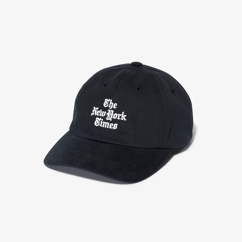 The New York Times + Stacked Logo Baseball Cap