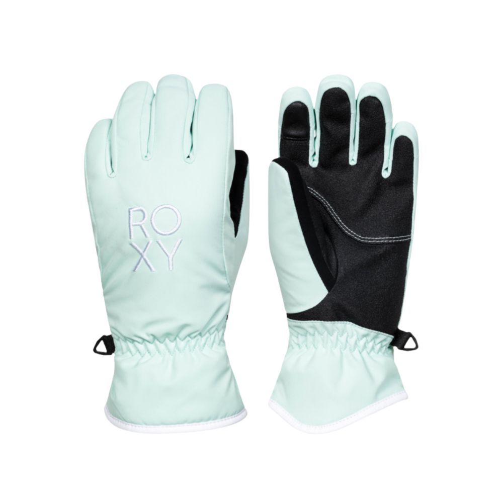 Roxy + Freshfields Ski Gloves in Light Blue