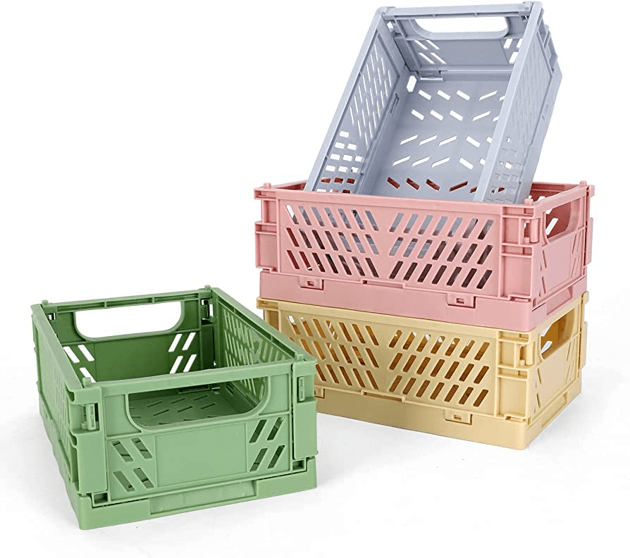 NASHRIO + 4Pack Mini Plastic Baskets