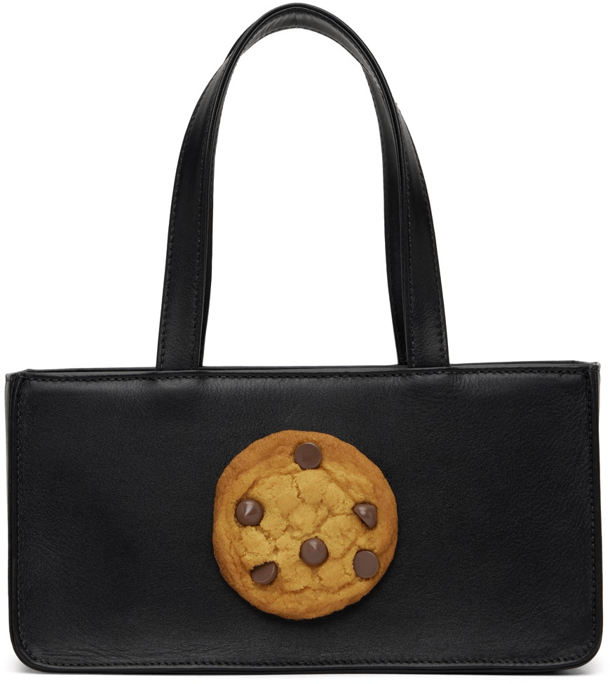 Puppets and Puppets + Black Cookie Top Handle Bag