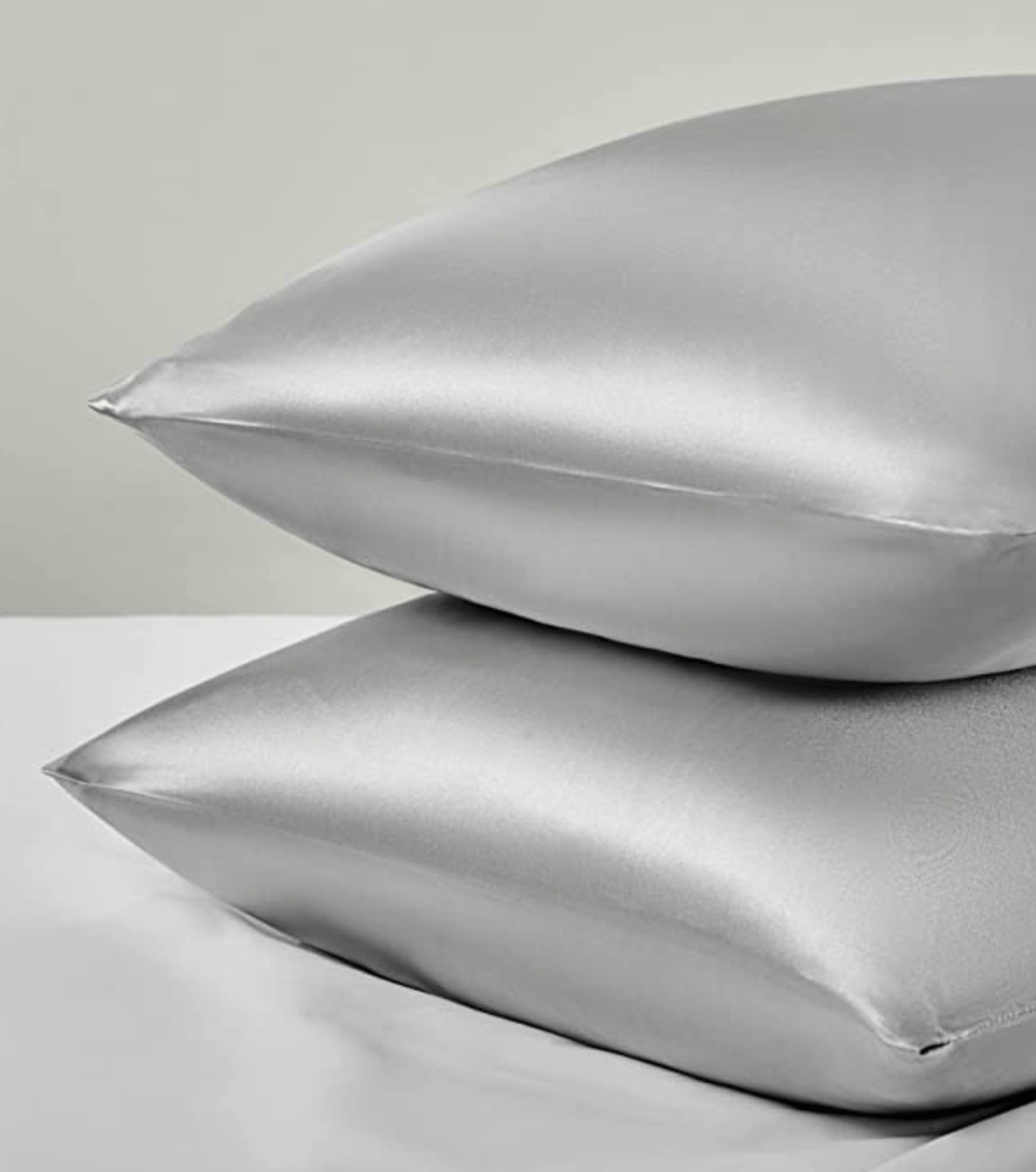 Bedsure + Silk Pillowcase 2 Pack 20×30 inches