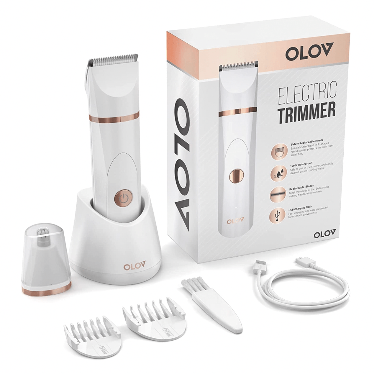OLOV + Rechargeable Bikini Trimmer