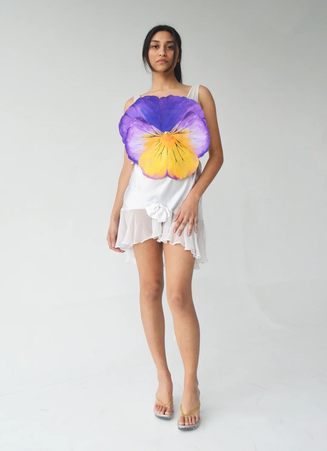 Tyler McGillivary + Purple Pansy Top