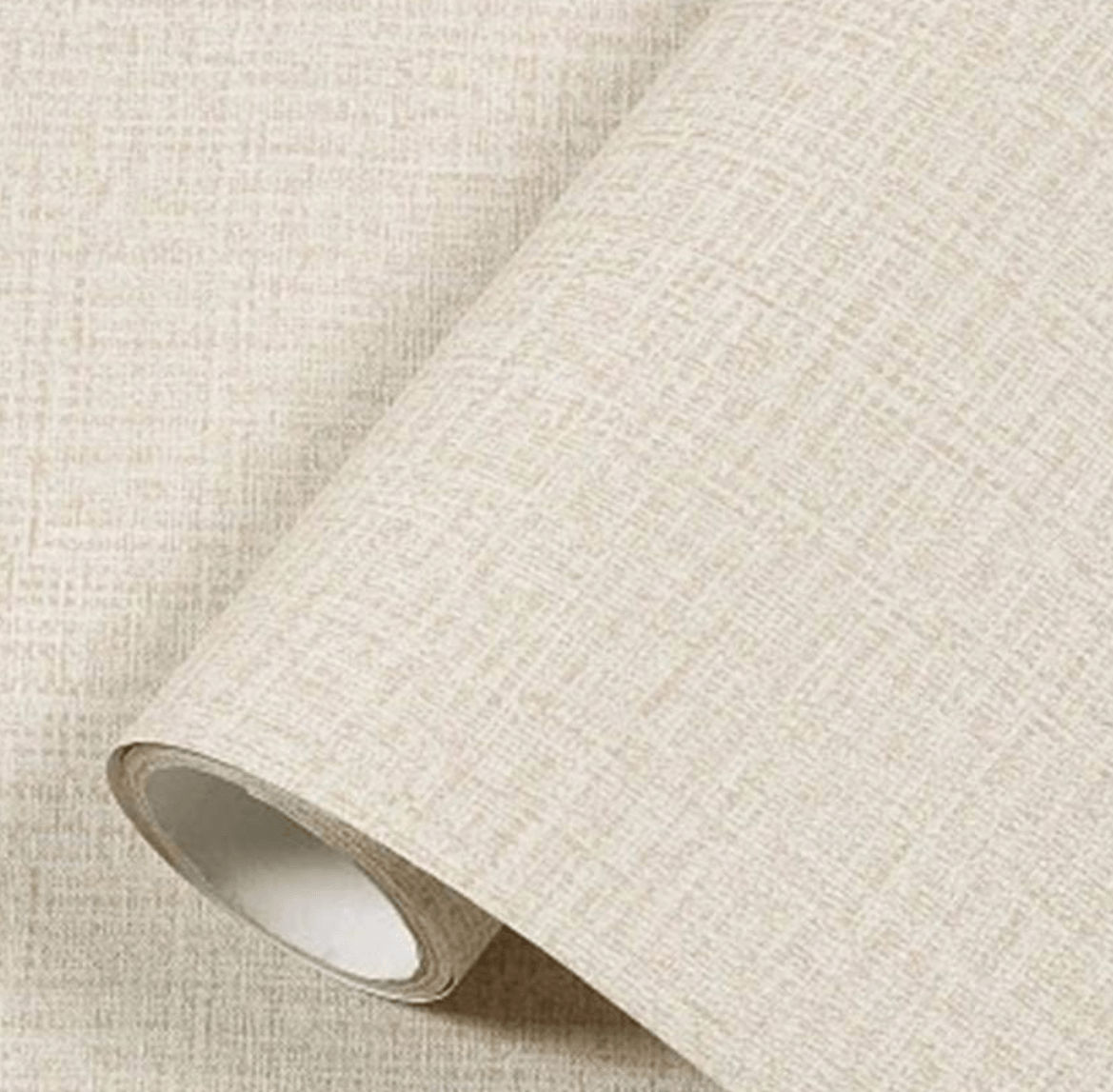 Yancorp + 24″ x 120″ Textured Fabric Peel and Stick Wallpaper