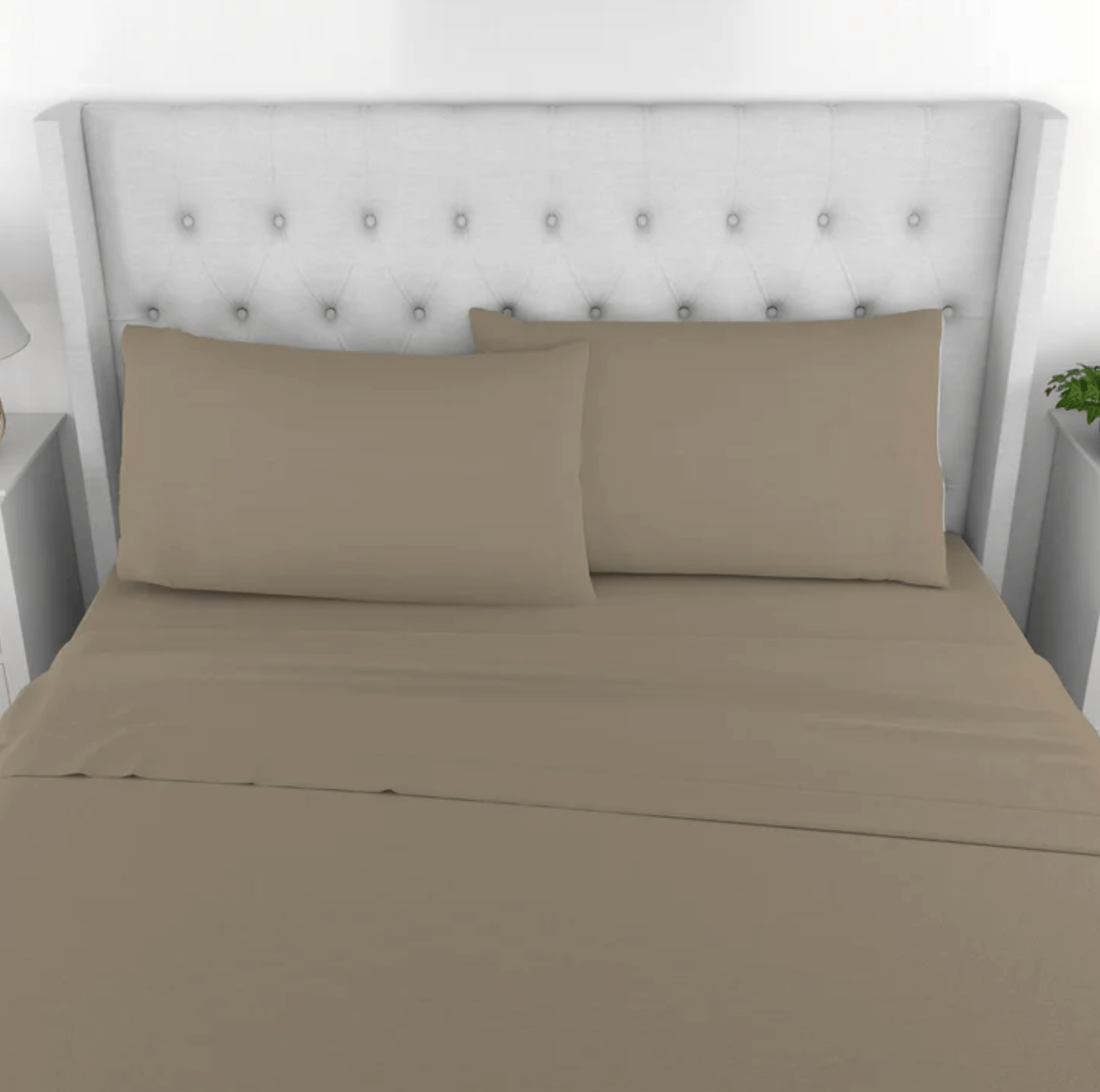 Eider & Ivory + Caryn 100 Cotton Sateen Sheet Set (Queen)