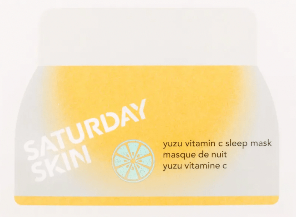 Saturday Skin + Yuzu Vitamin C Sleep Mask