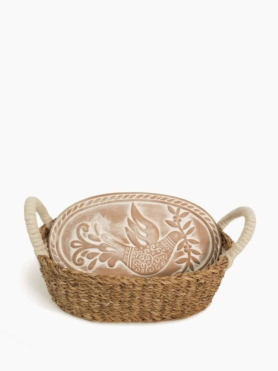 Korissa + Bread Warmer + Basket Bird Oval