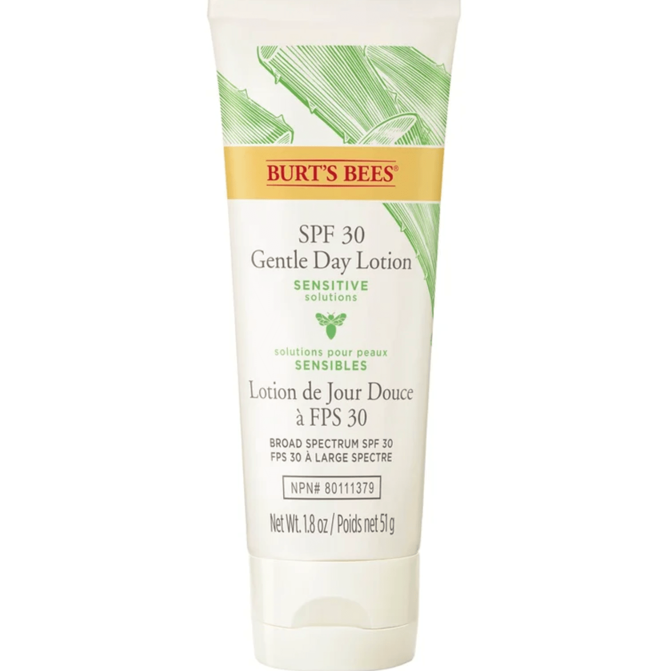 Burt’s Bees + Sensitive Solutions SPF 30 Gentle Day Lotion