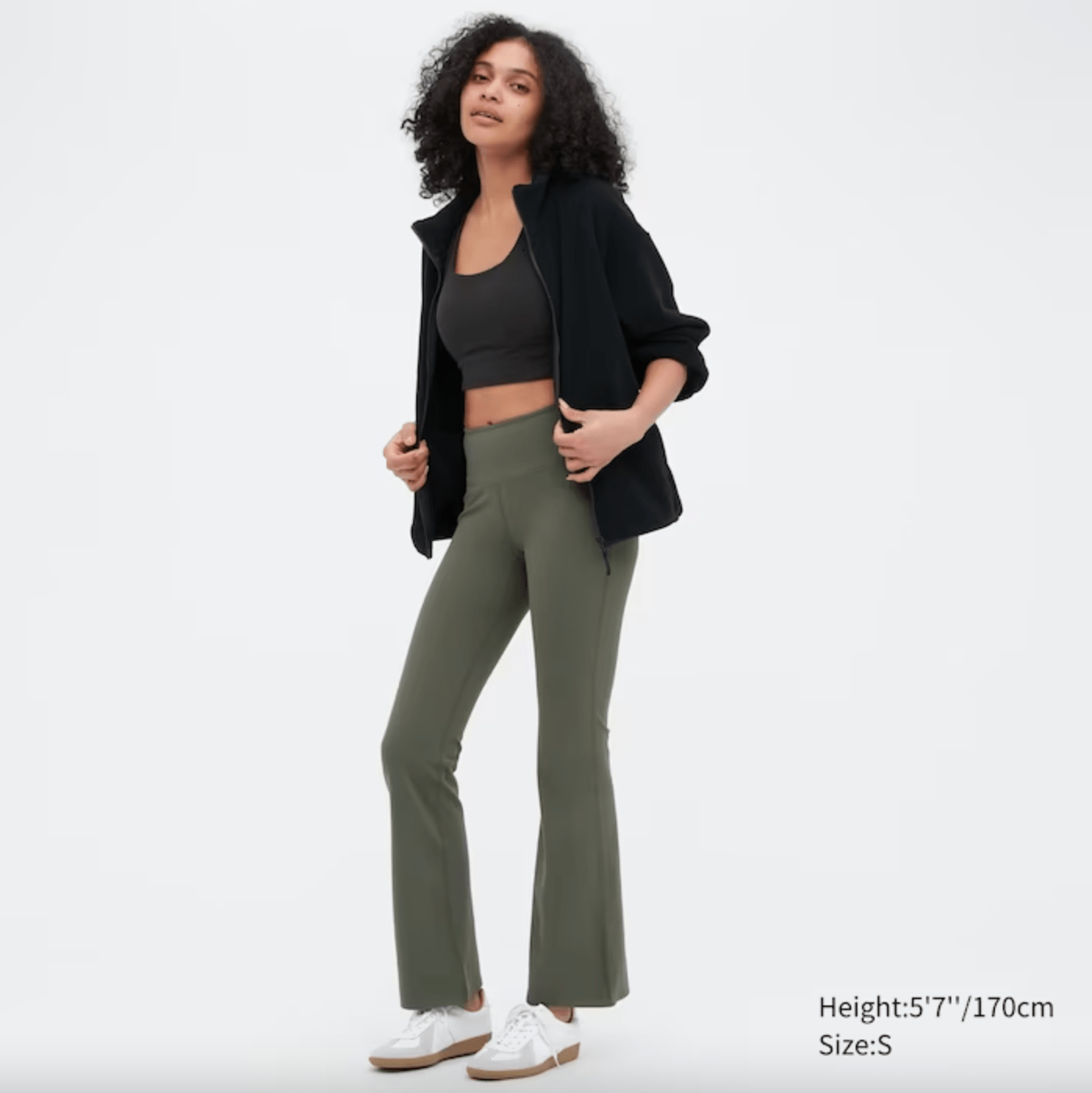 Uniqlo + AIRism Soft Flare Leggings