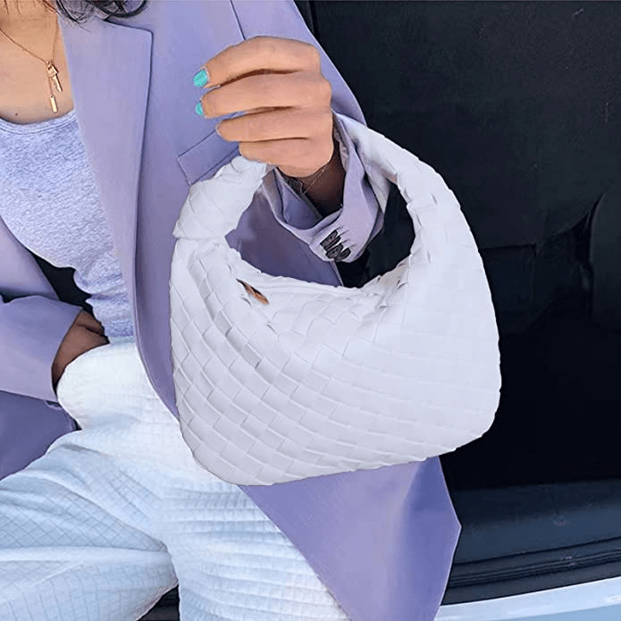 Nlapldy + Woven Knotted Hobo Bag