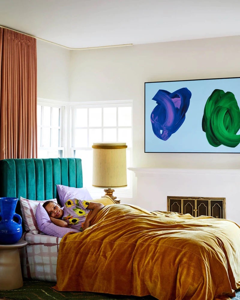 Kip&Co + PECAN VELVET QUILT COVER