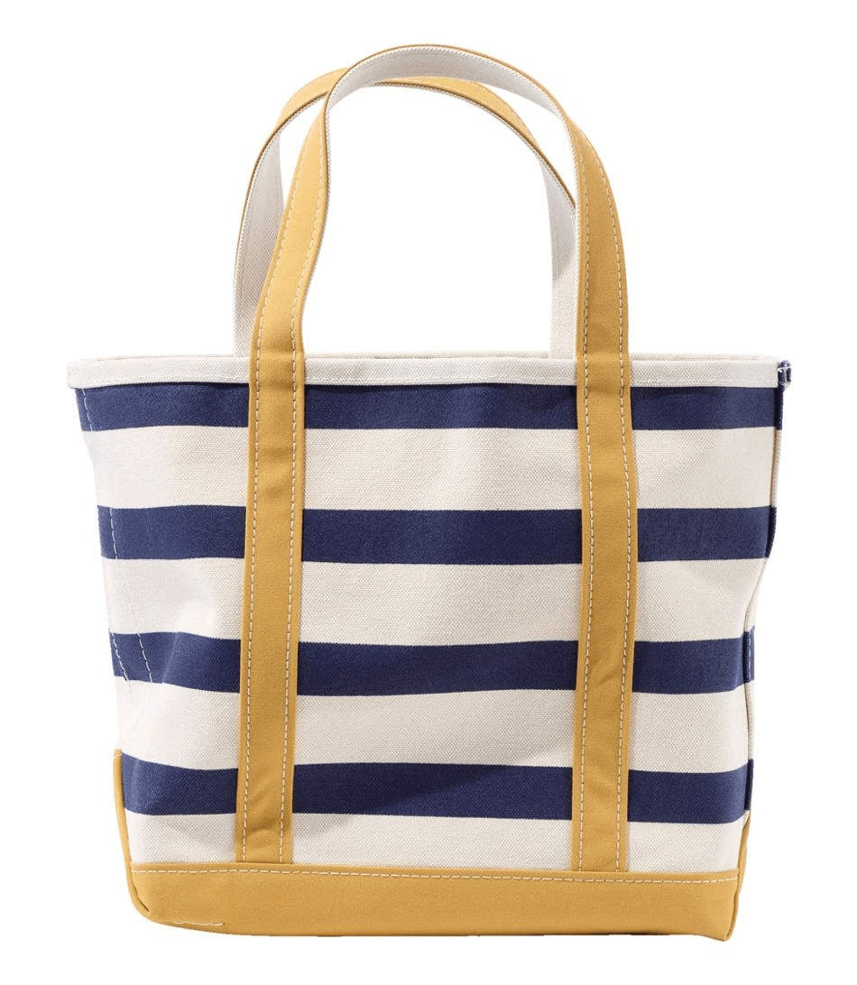 L.L. Bean + Medium Monogrammed Boat and Tote Bag
