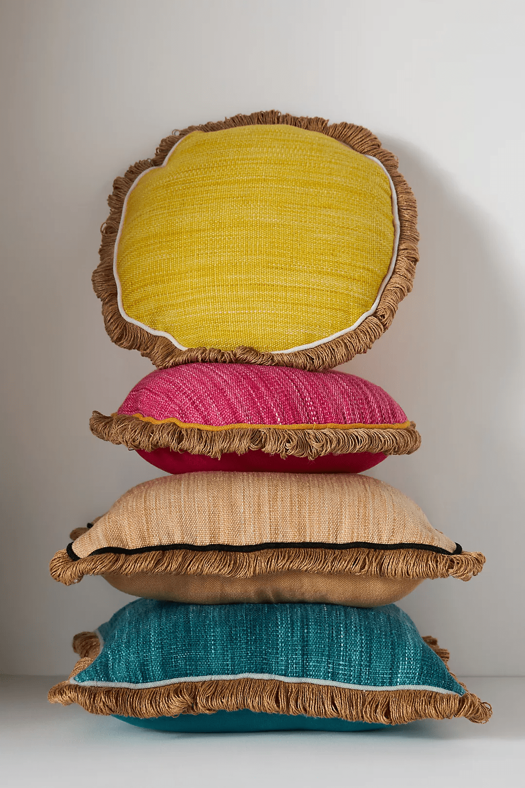 Anthropologie + Mae Indoor/Outdoor Round Pillow
