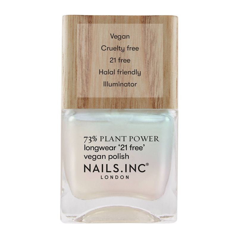 Nails Inc. + Nails.INC Plant Power Nail Polish 0.47 fl oz