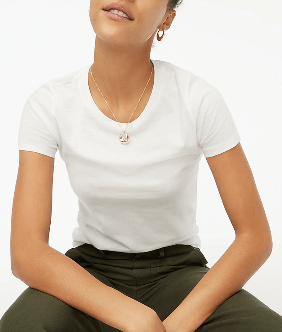 J.Crew + Vintage Slub Cotton Crewneck Tee