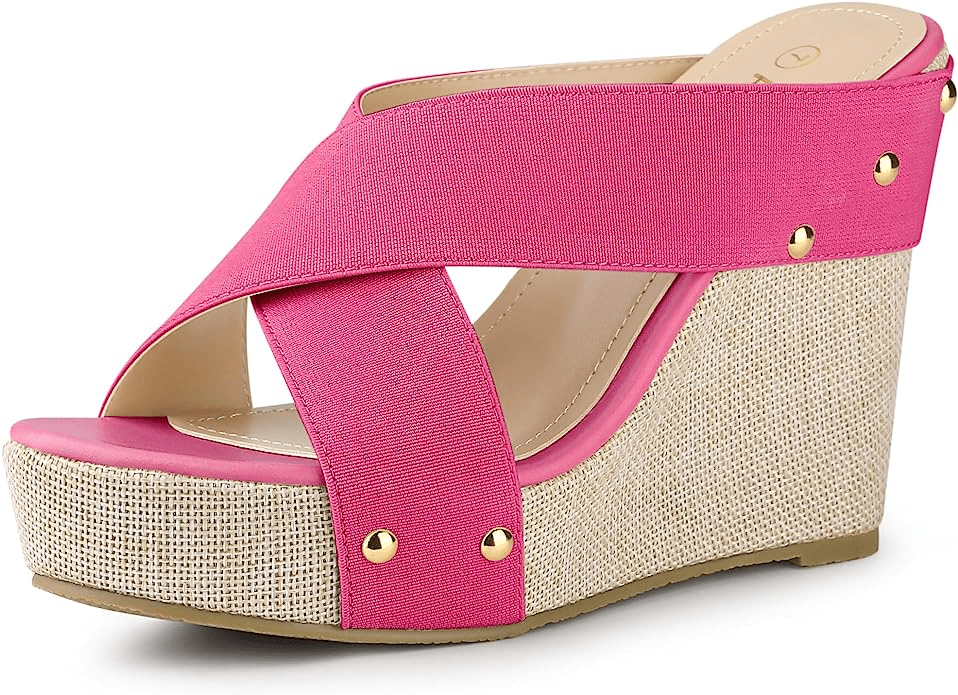 allegra k + Platform Slide Wedge Sandals