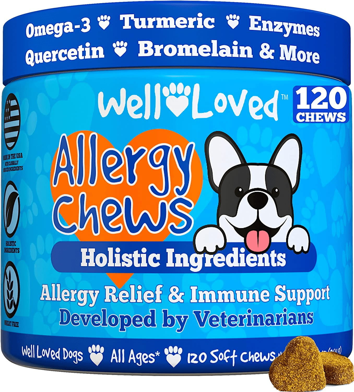 Well Loved + Dog Allergy Relief Chews