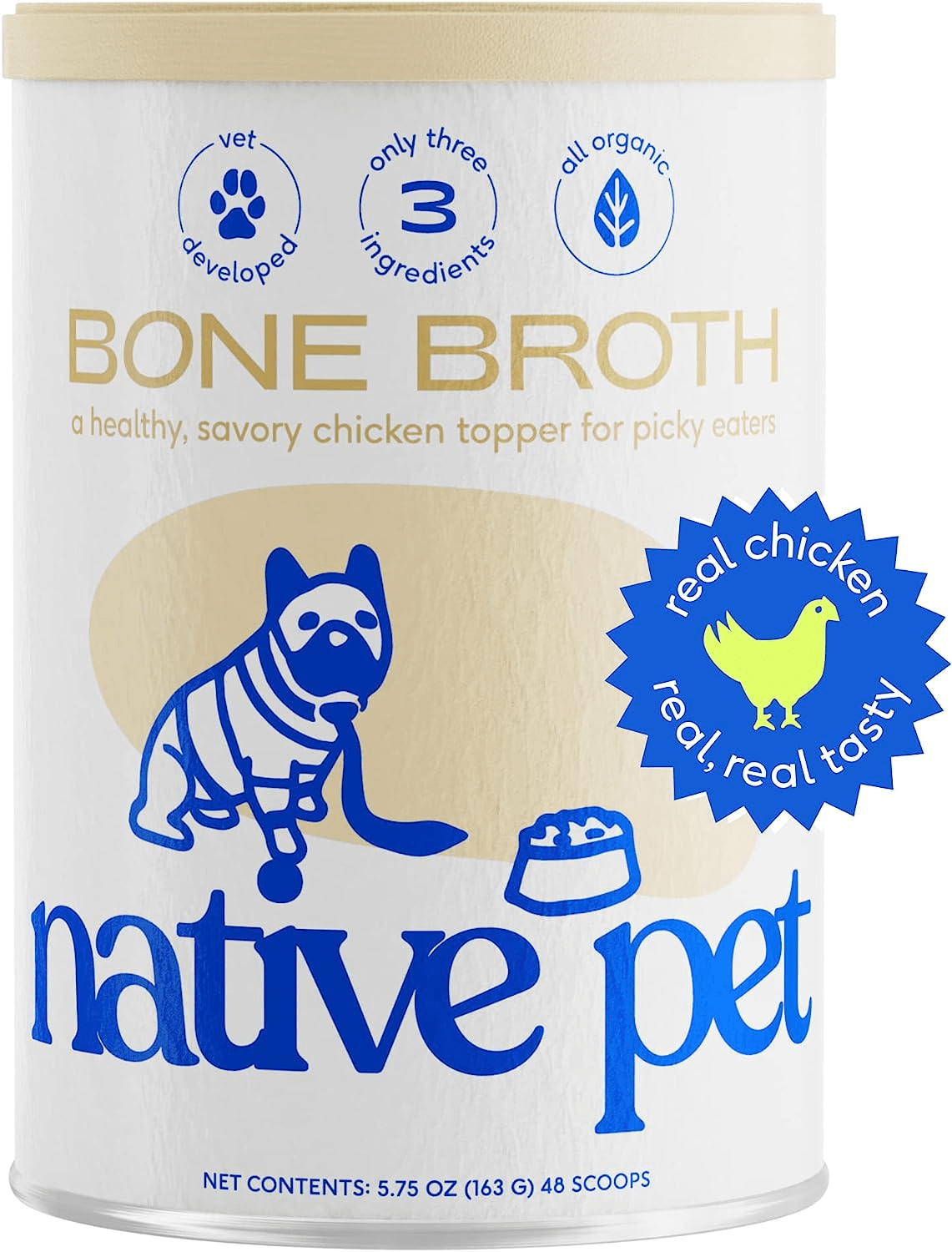 Native Pet + Bone Broth For Dogs & Cats