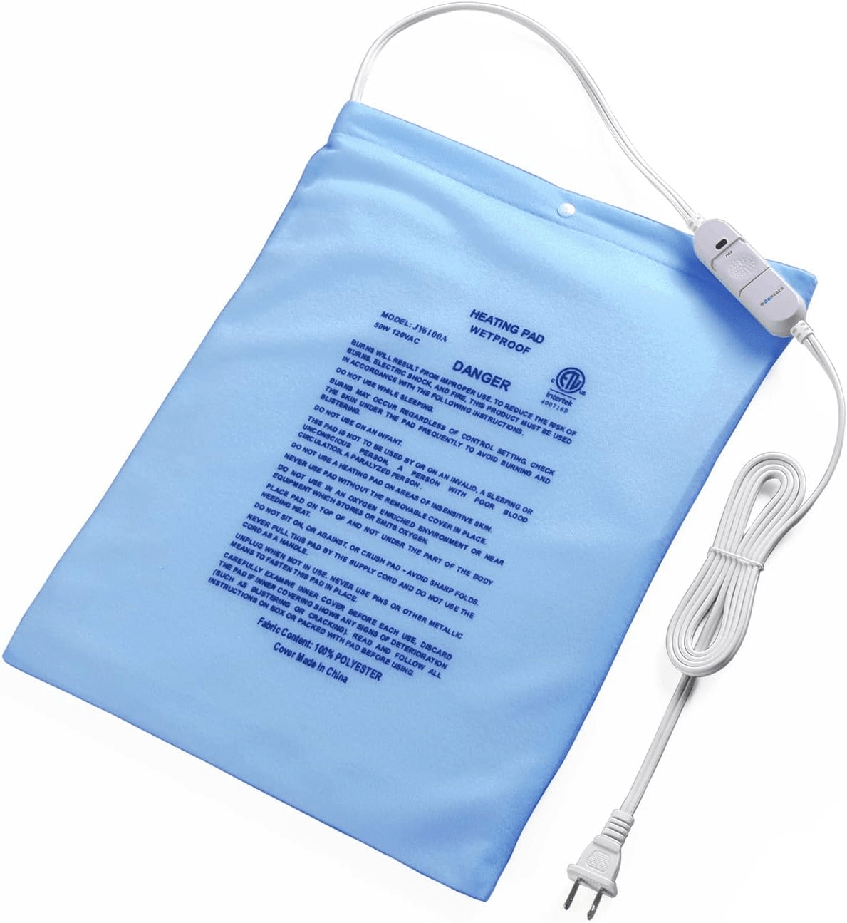 Boncare + Stay On NO AutoOff Hot Heating Pad