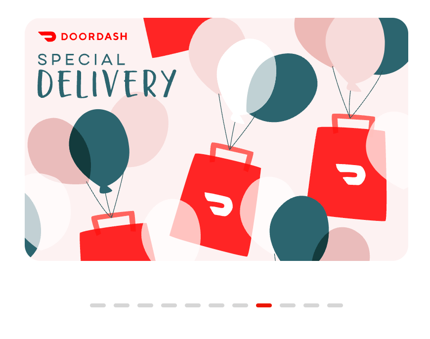 Door Dash + Gift Card