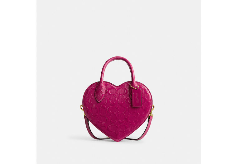Coach + Heart Bag