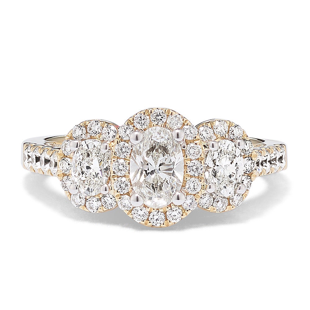 Shane Co. + Collette 0.45 ct Oval Diamond Engagement Ring