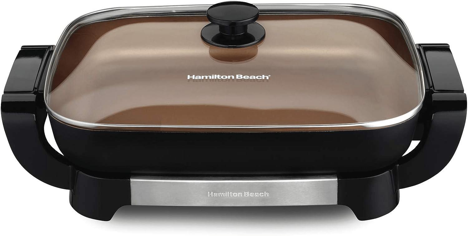 Hamilton Beach + Ceramic Electric Skillet