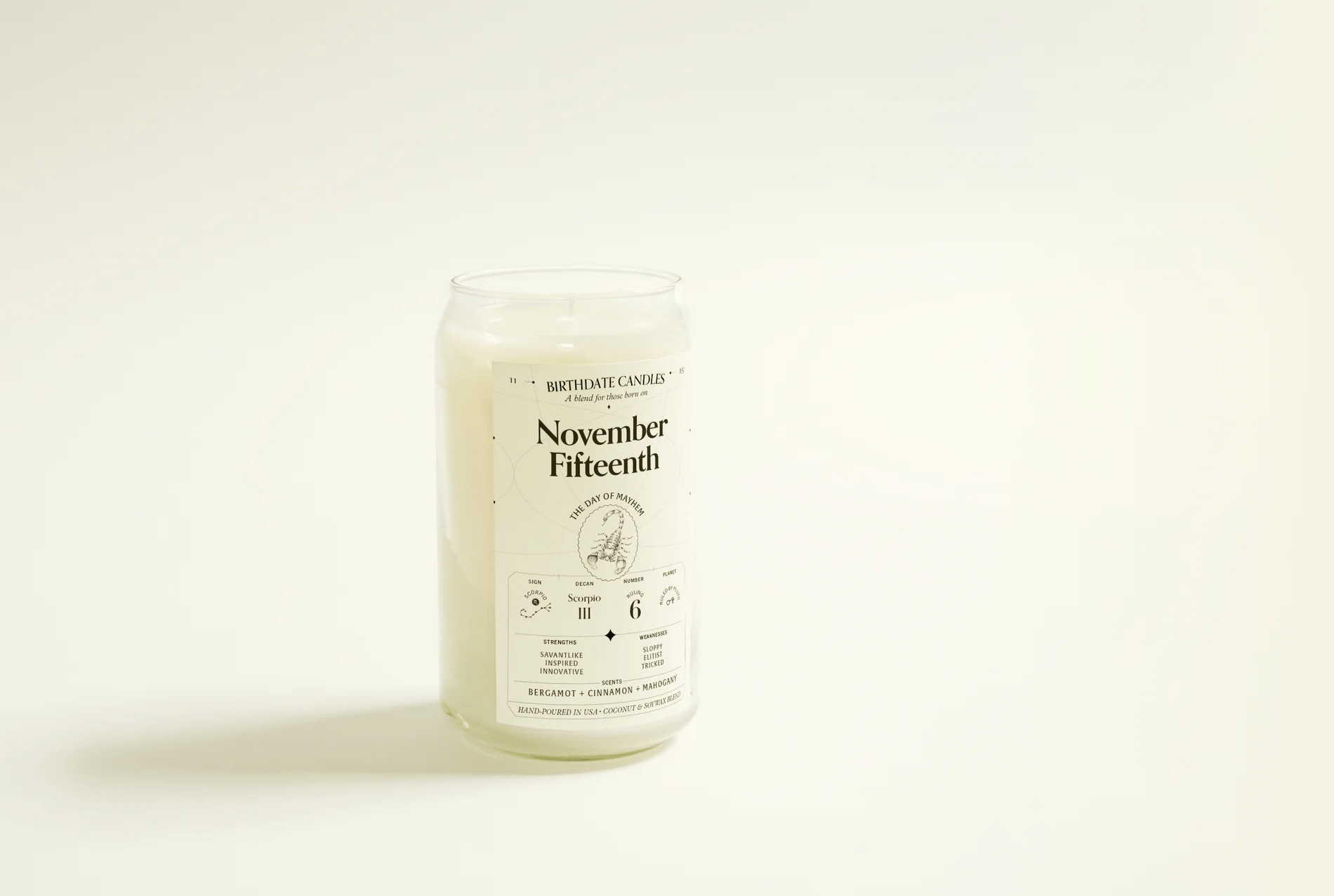 Birthdate Co. + Birthdate Candle