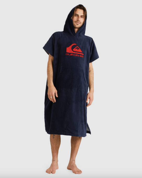 Quiksilver + Mens Hooded Beach Towel